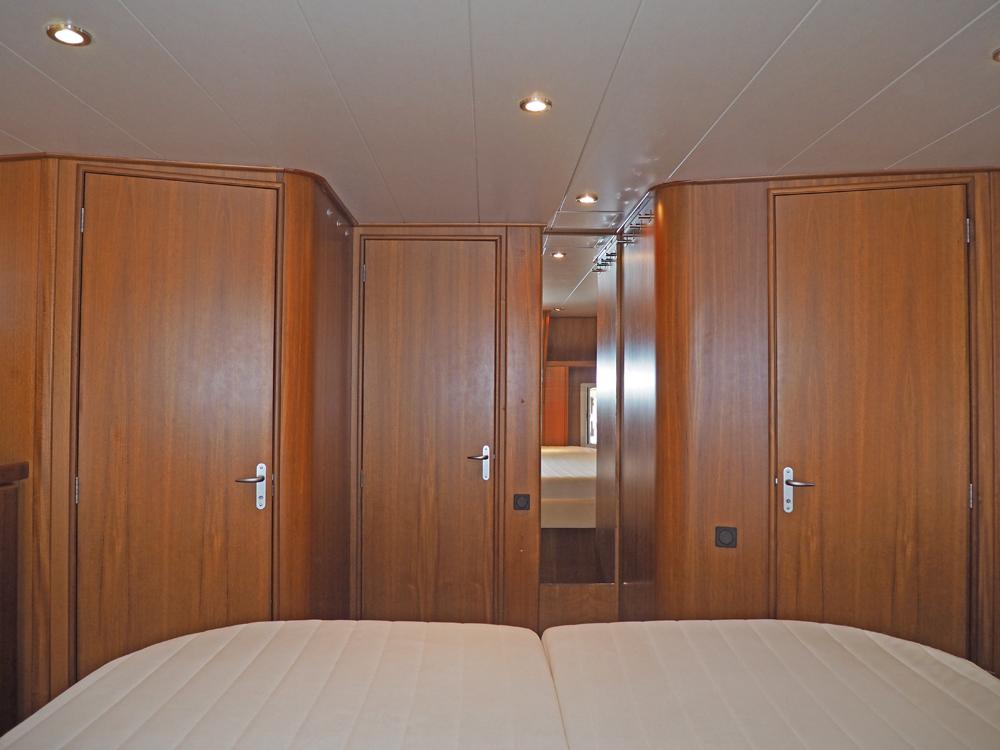 Achterkajuit, Accommodatie